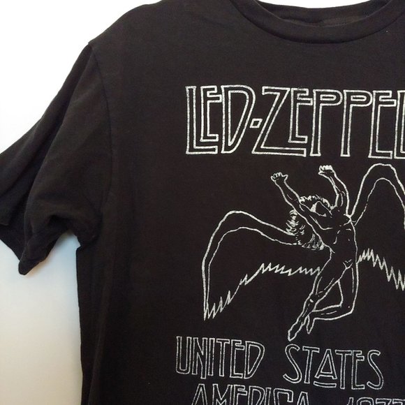 Led Zeppelin United Stataes of America bank tshirt Large - Picture 5 of 8